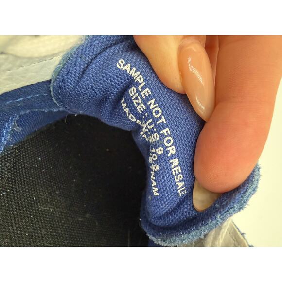 Vans Sample Prototype Bold Ni Tie Dye Suede Blue Sneakers Men\'s Size 9 Rare main image 8